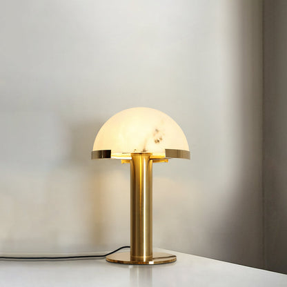 Elegance Alabaster Nightstand lamp Table Lamp