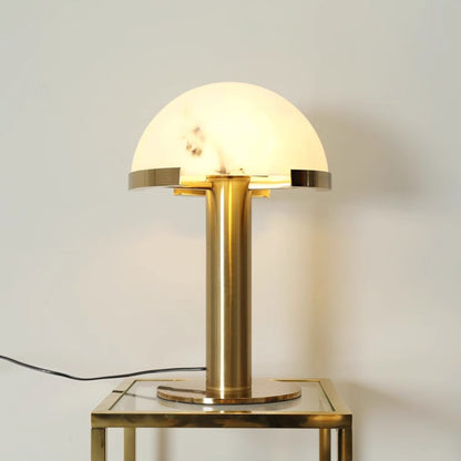 Elegance Alabaster Nightstand lamp Table Lamp