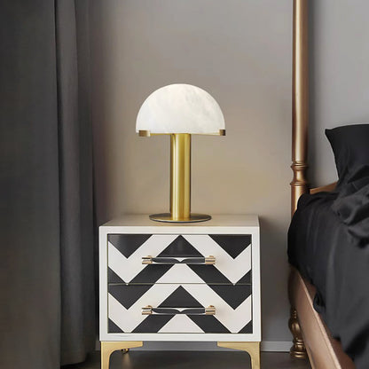 Elegance Alabaster Nightstand lamp Table Lamp