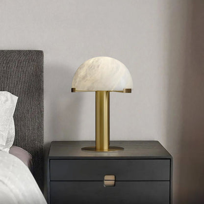 Elegance Alabaster Nightstand lamp Table Lamp