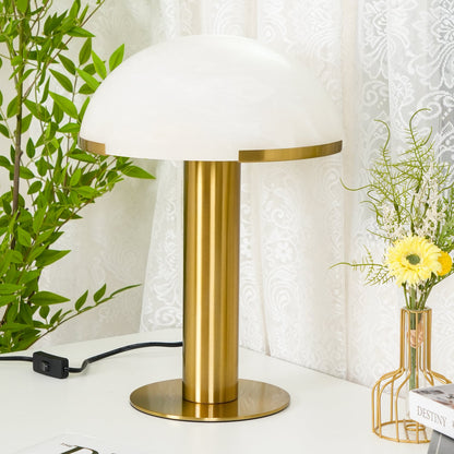 Elegance Alabaster Nightstand lamp Table Lamp