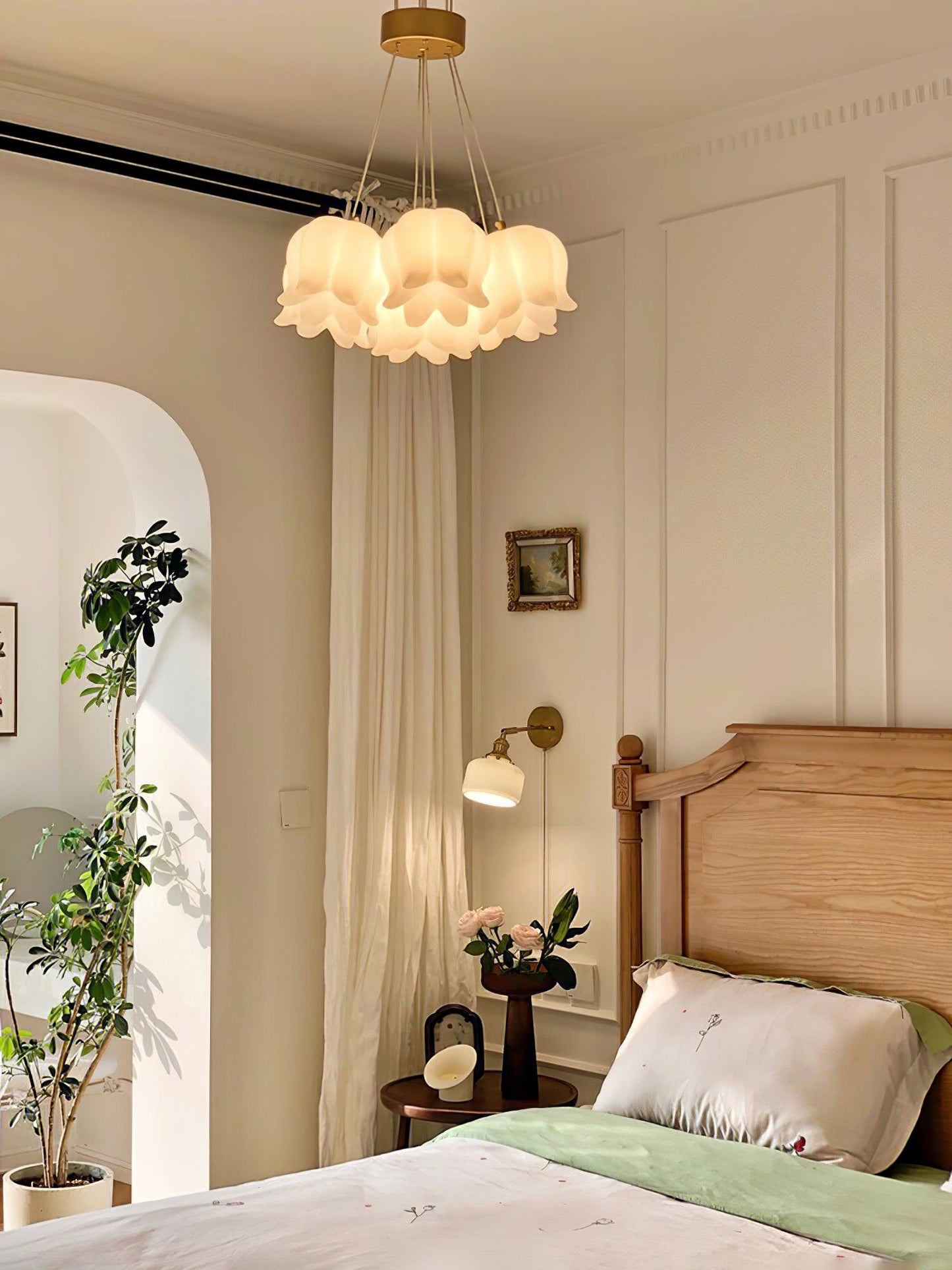 Elegant Floral Hanging light Pendant Light