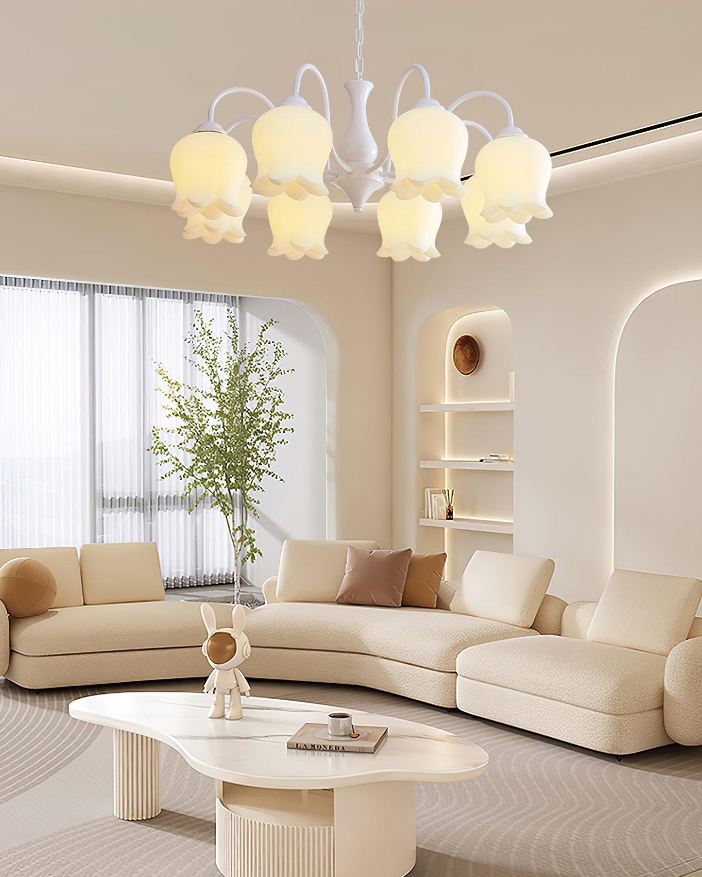 Elegant Lilium Electrolier Chandelier