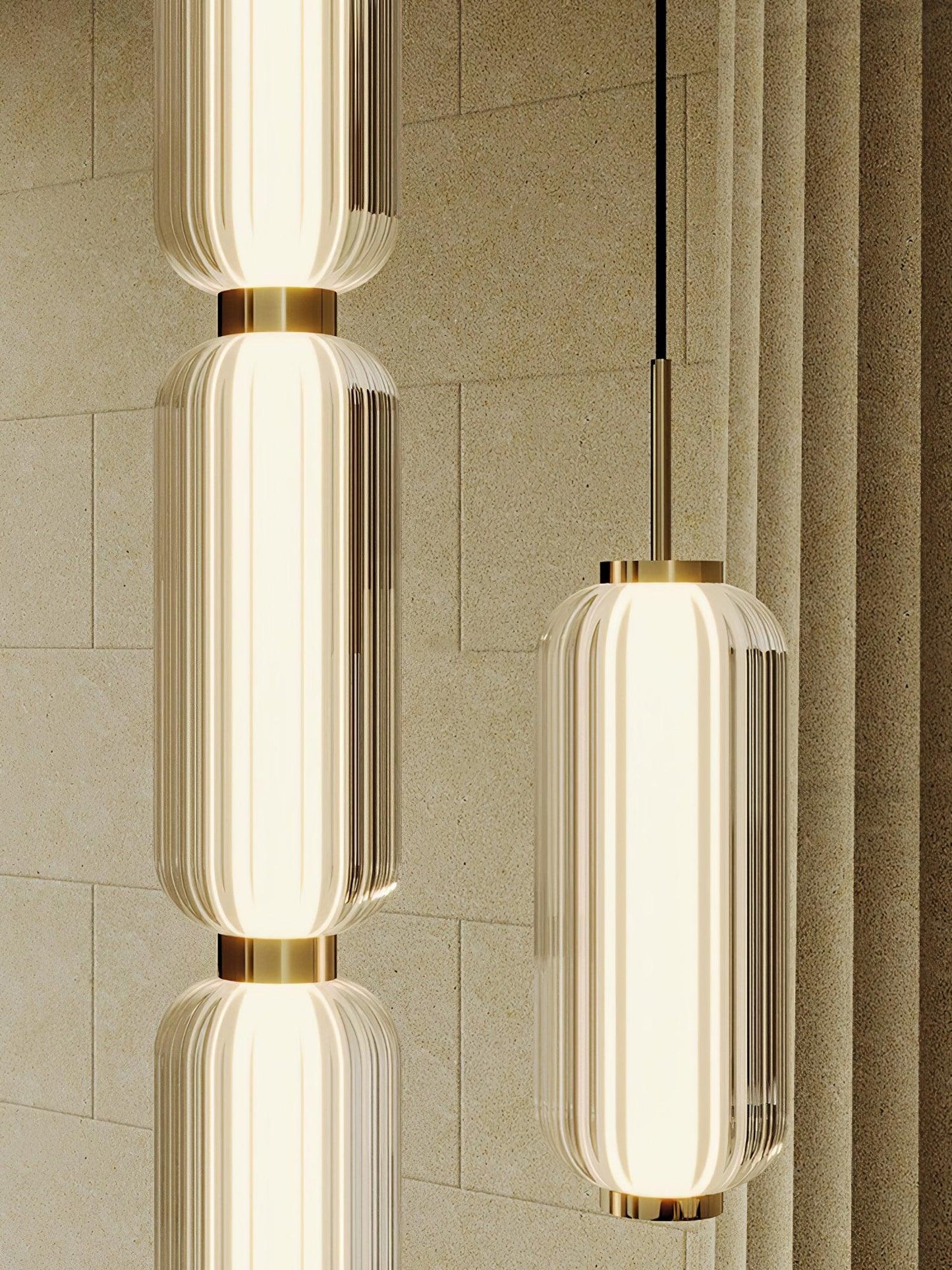 Elma Linear Ceiling light fitting Pendant Lamp