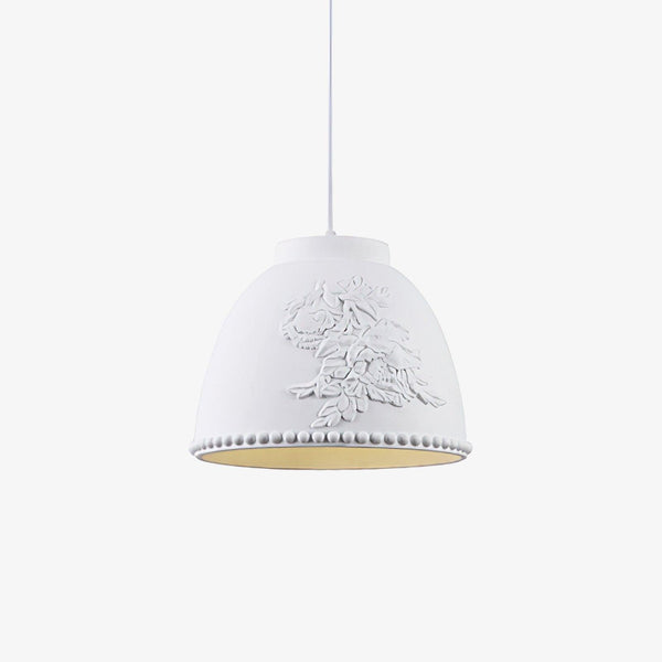 Embossed Flora Hanging light Pendant Lamp