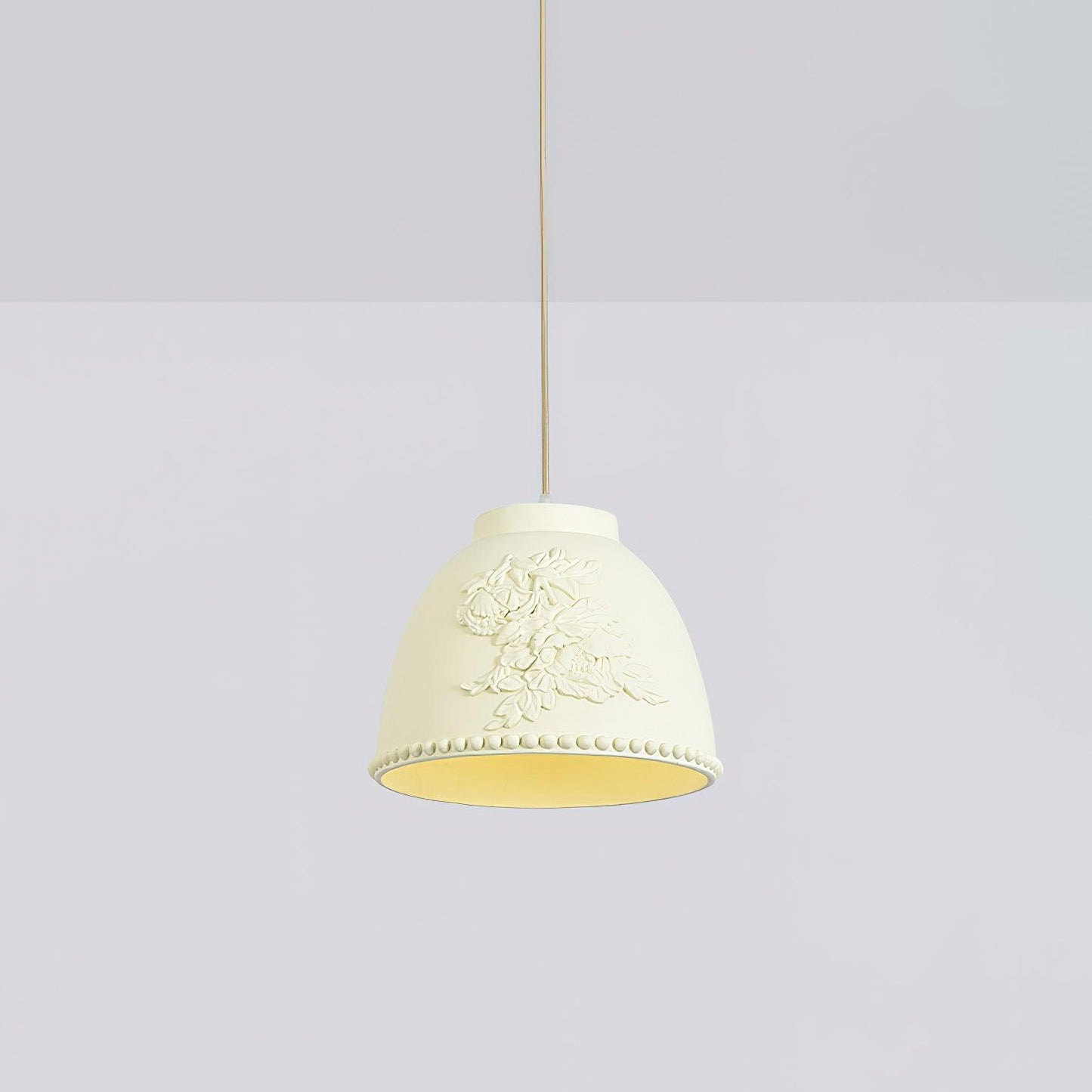 Embossed Flora Hanging light Pendant Lamp