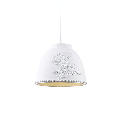 Embossed Flora Hanging light Pendant Lamp