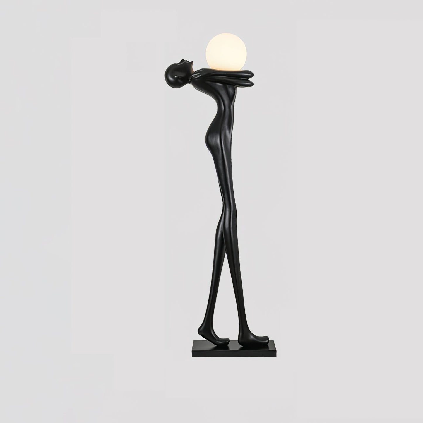 Embrace Ball Sculpture Free-standing Lamp Floor Lamp