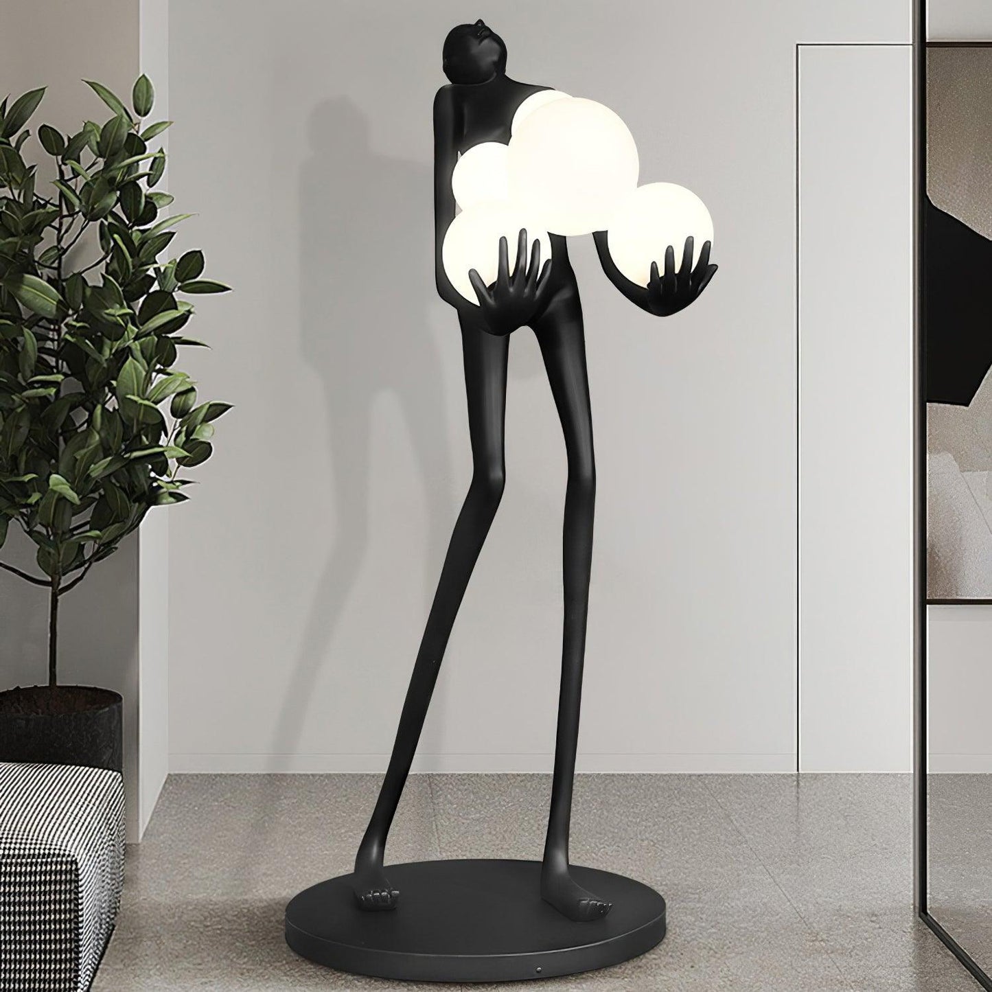 Embrace Sculpture Floor-standing Lamp Floor Lamp