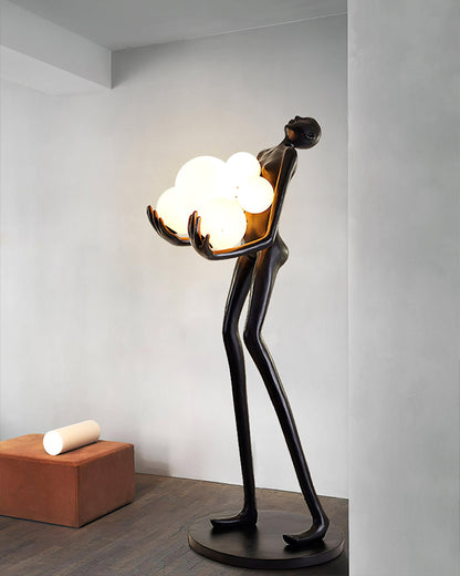 Embrace Sculpture Floor-standing Lamp Floor Lamp