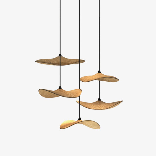 Empty Leaf Gasolier Chandelier