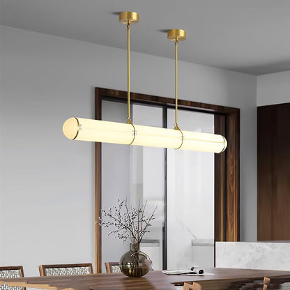 Cylindrical Endless Hanging light Pendant Light