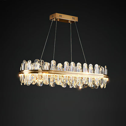 Enos Crystal Crown Chandelier