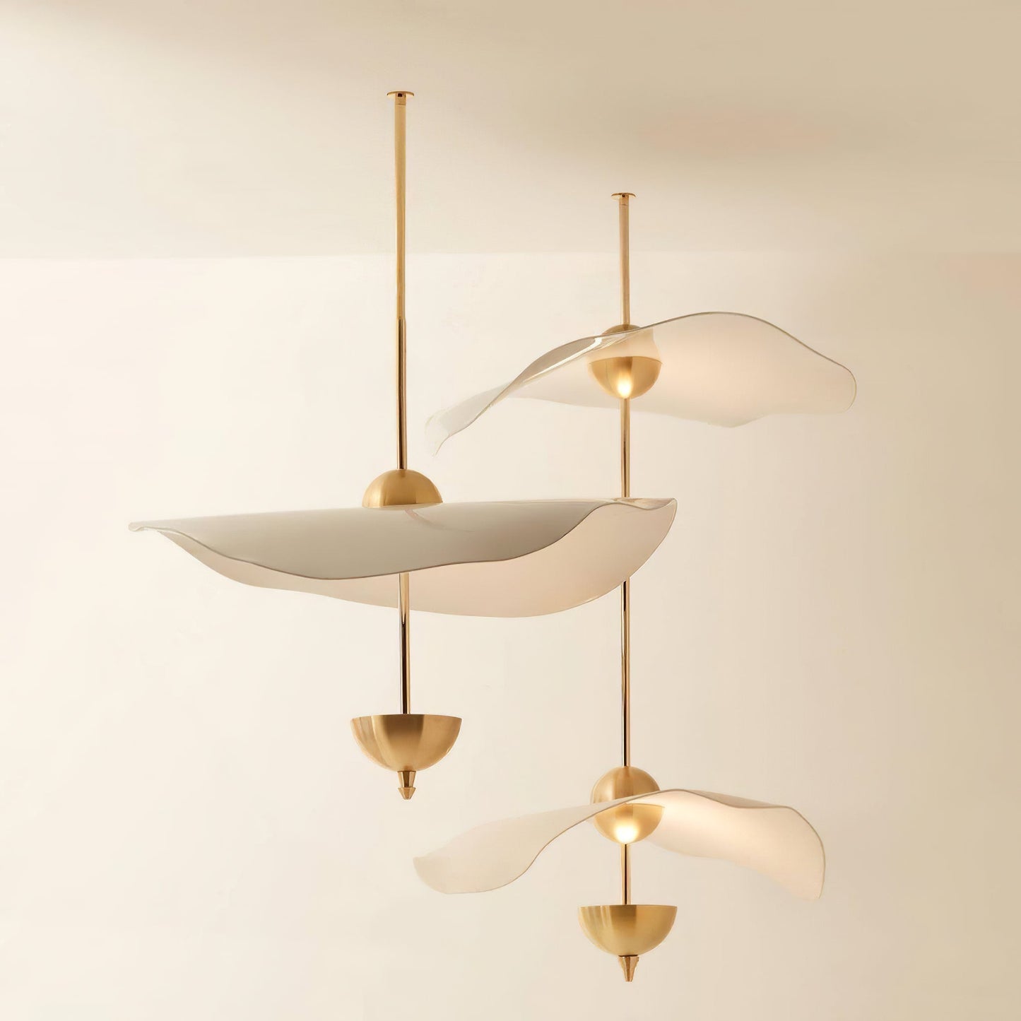 Envolee Double Biscuit Drop light Pendant Light