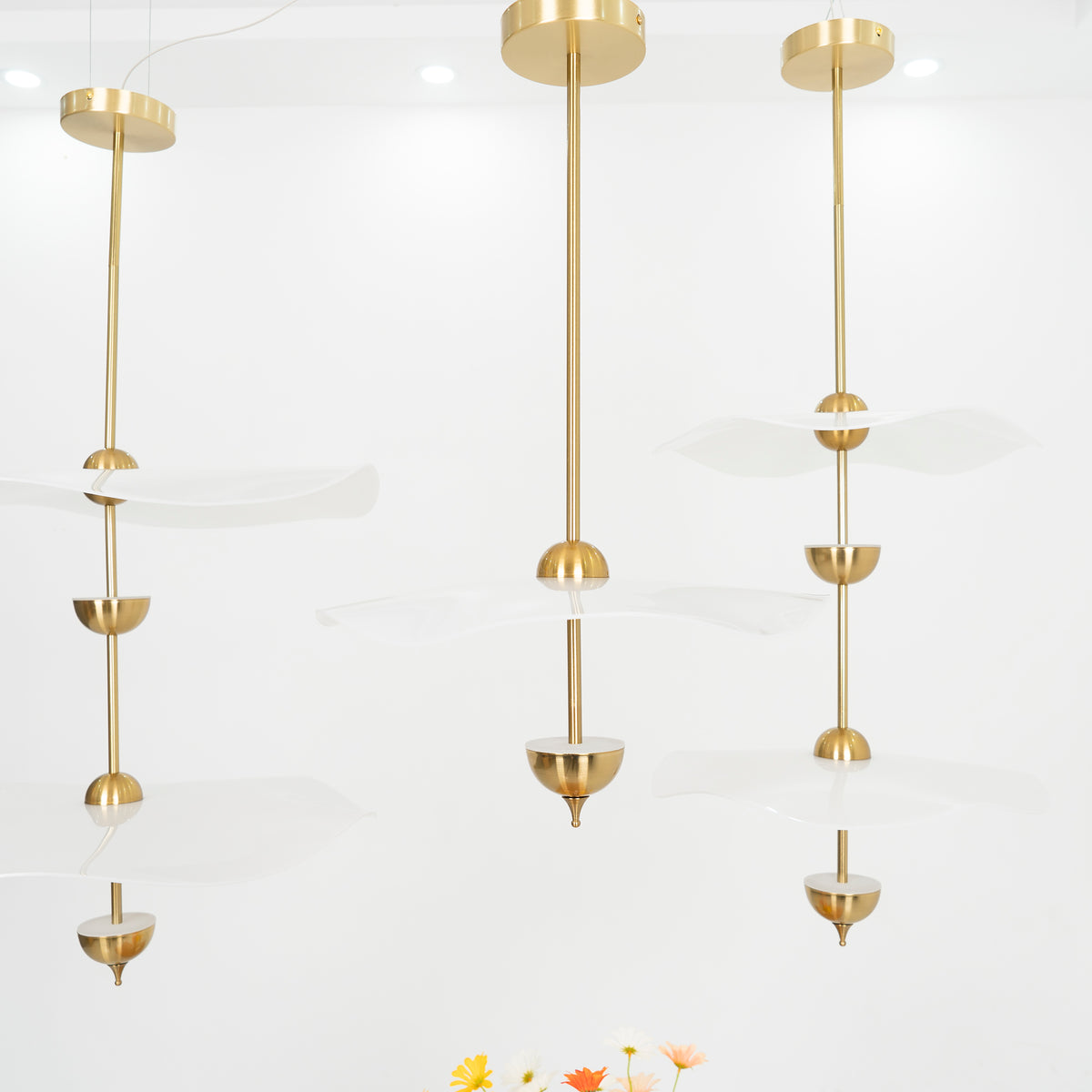 Envolee Double Biscuit Drop light Pendant Light