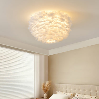 Feathered Overhead fixture Ceiling Lamp