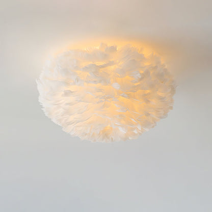 Feathered Overhead fixture Ceiling Lamp