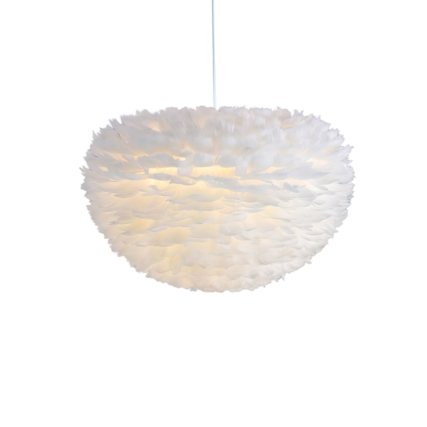 Goose Feathers Hanging light Pendant Lamp