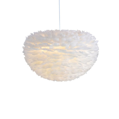 Goose Feathers Hanging light Pendant Lamp