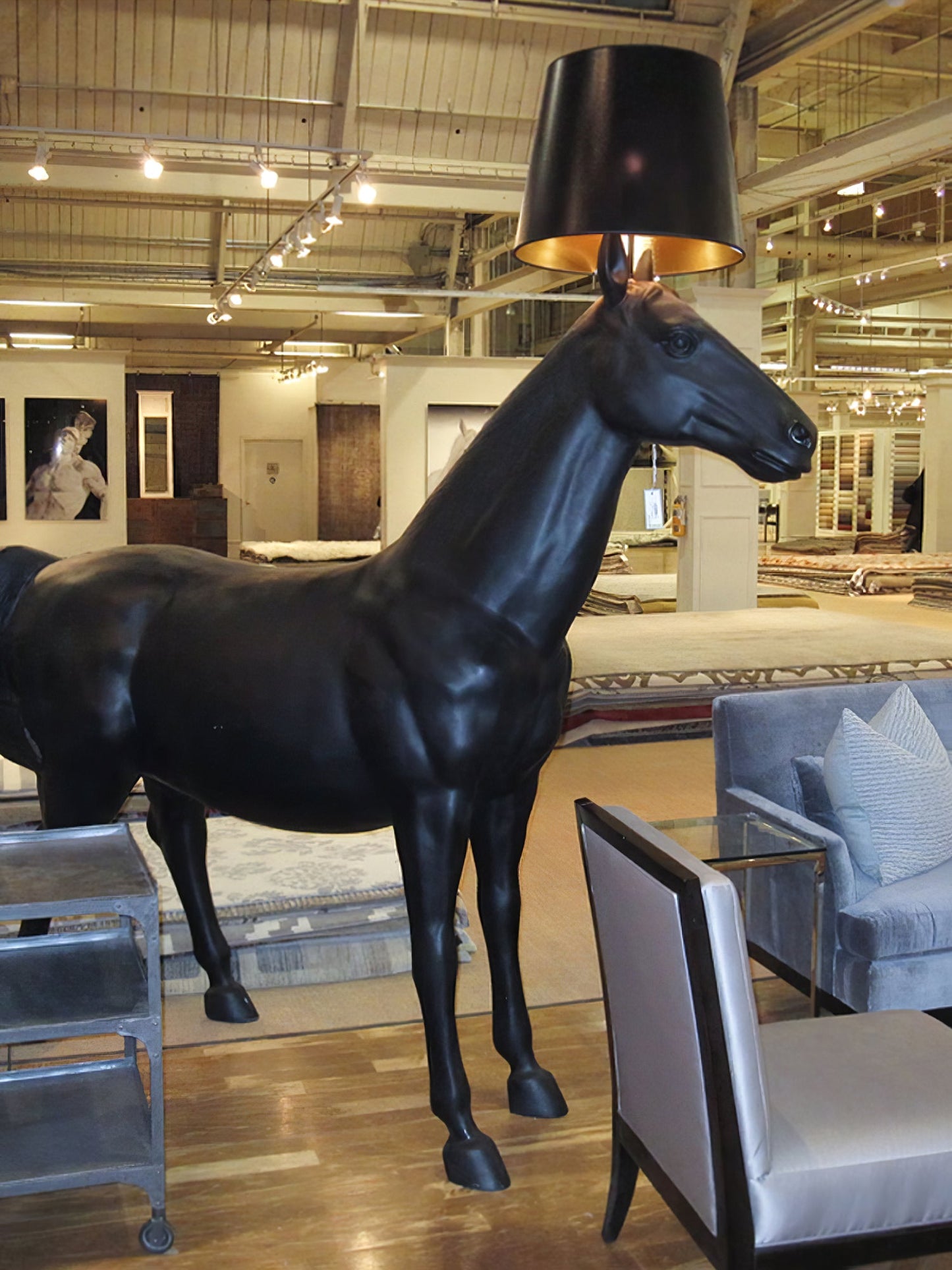 Equine Majesty Standing Lamp Floor Lamp