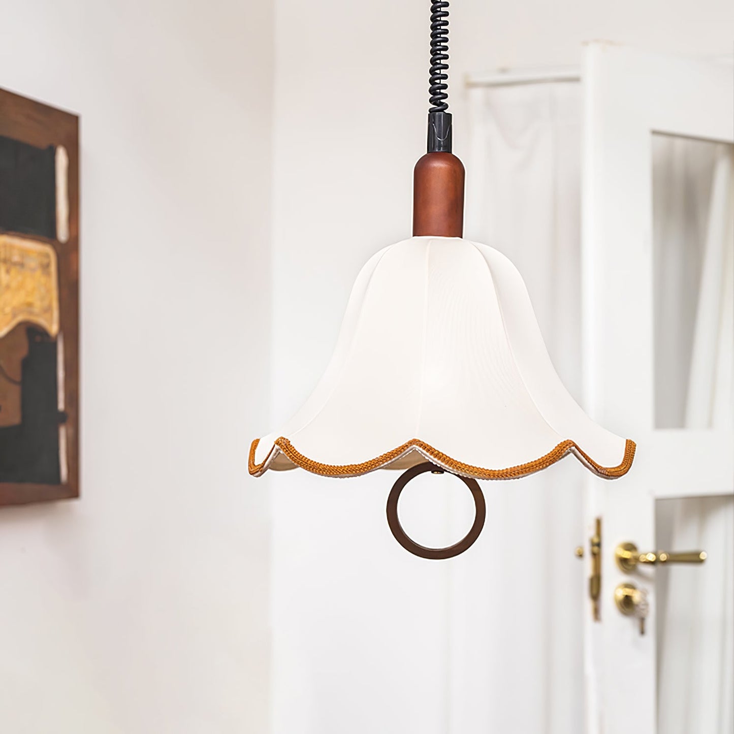 Eryn Fabric Drop light Pendant Light