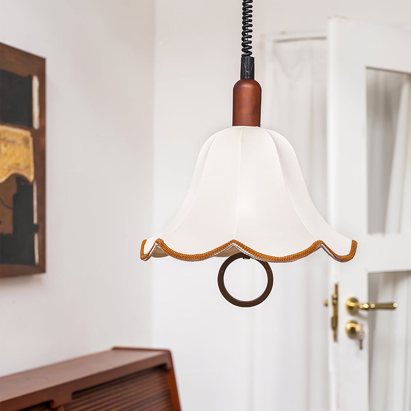 Eryn Fabric Drop light Pendant Light