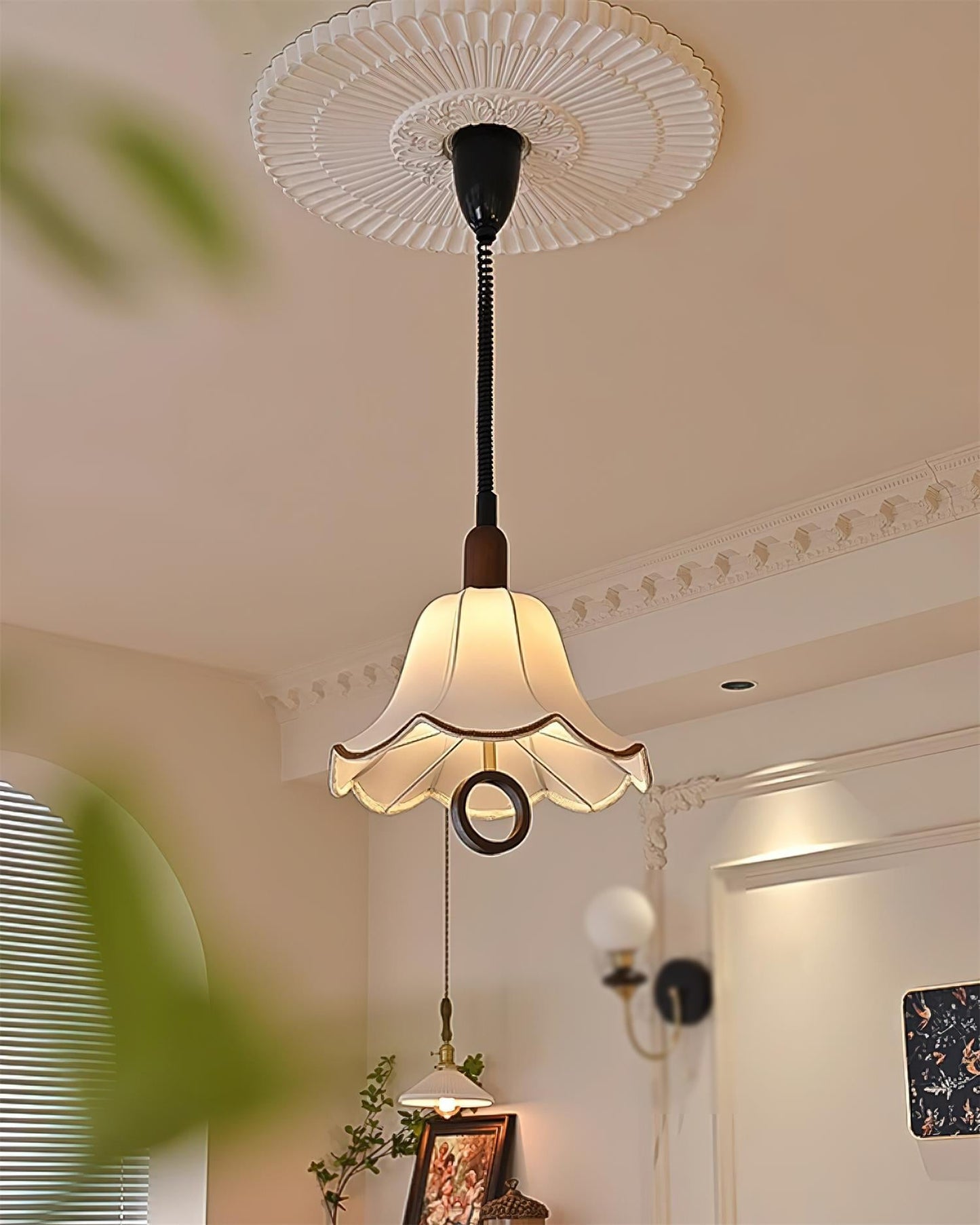 Eryn Fabric Drop light Pendant Light