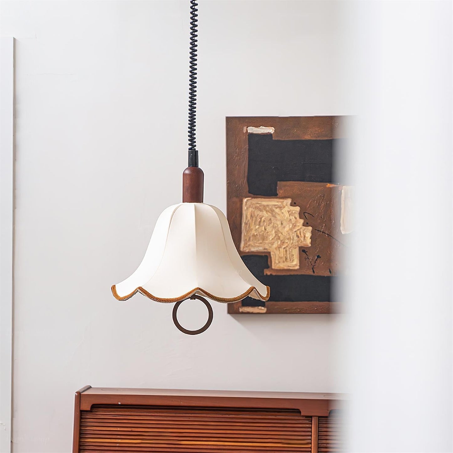 Eryn Fabric Drop light Pendant Light