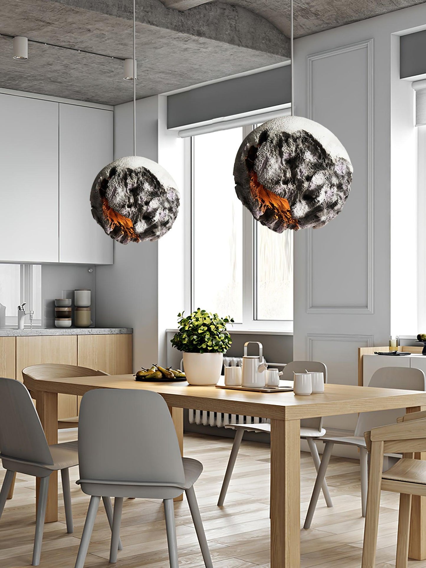 Irregular Planet Houselight Pendant Lamp