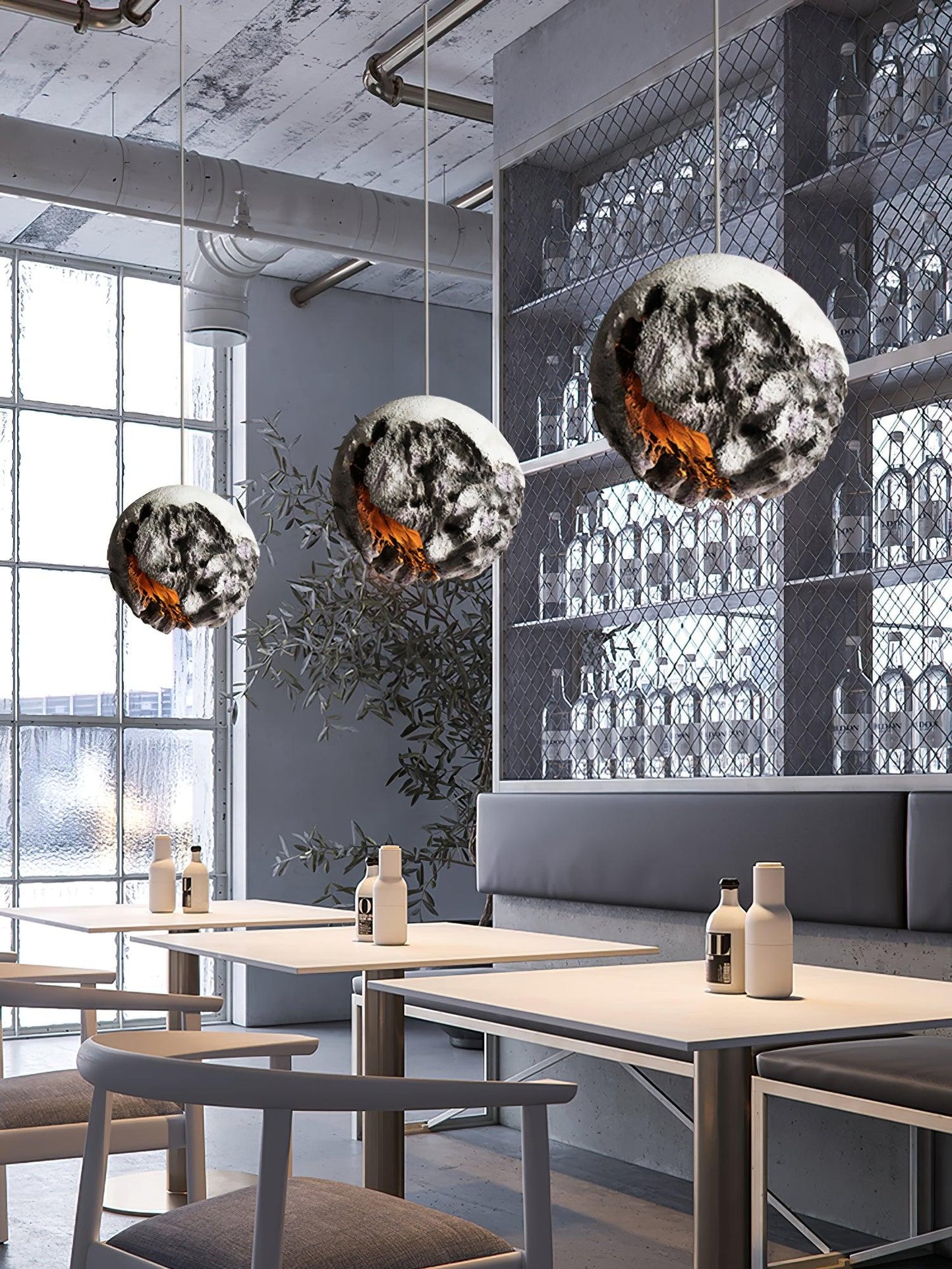 Irregular Planet Houselight Pendant Lamp