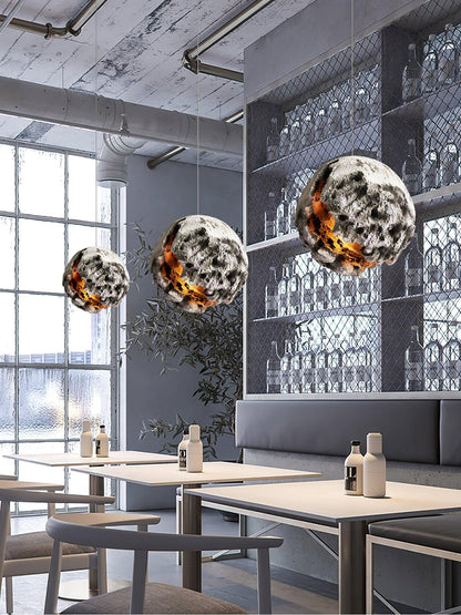 Irregular Planet Houselight Pendant Lamp