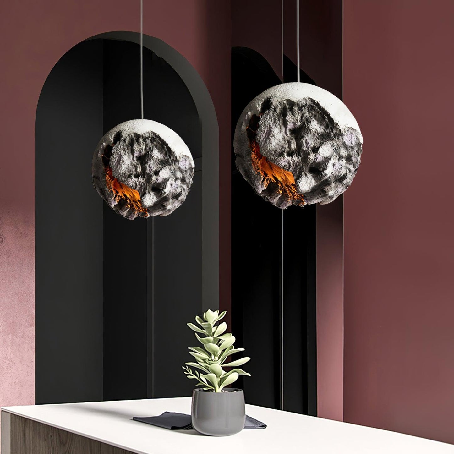 Irregular Planet Houselight Pendant Lamp