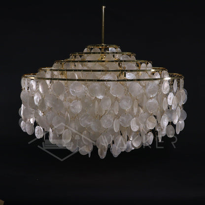 Round Shell Pendant light Chandelier