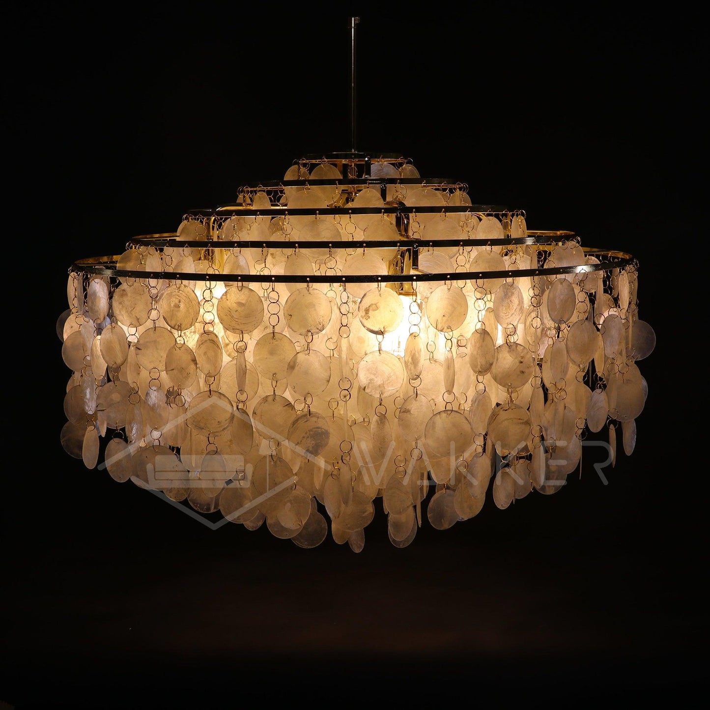 Round Shell Pendant light Chandelier