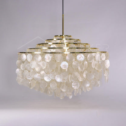 Round Shell Pendant light Chandelier