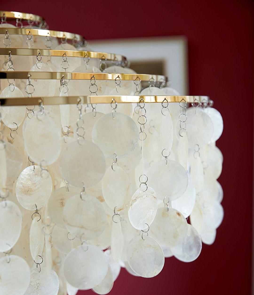 Round Shell Pendant light Chandelier