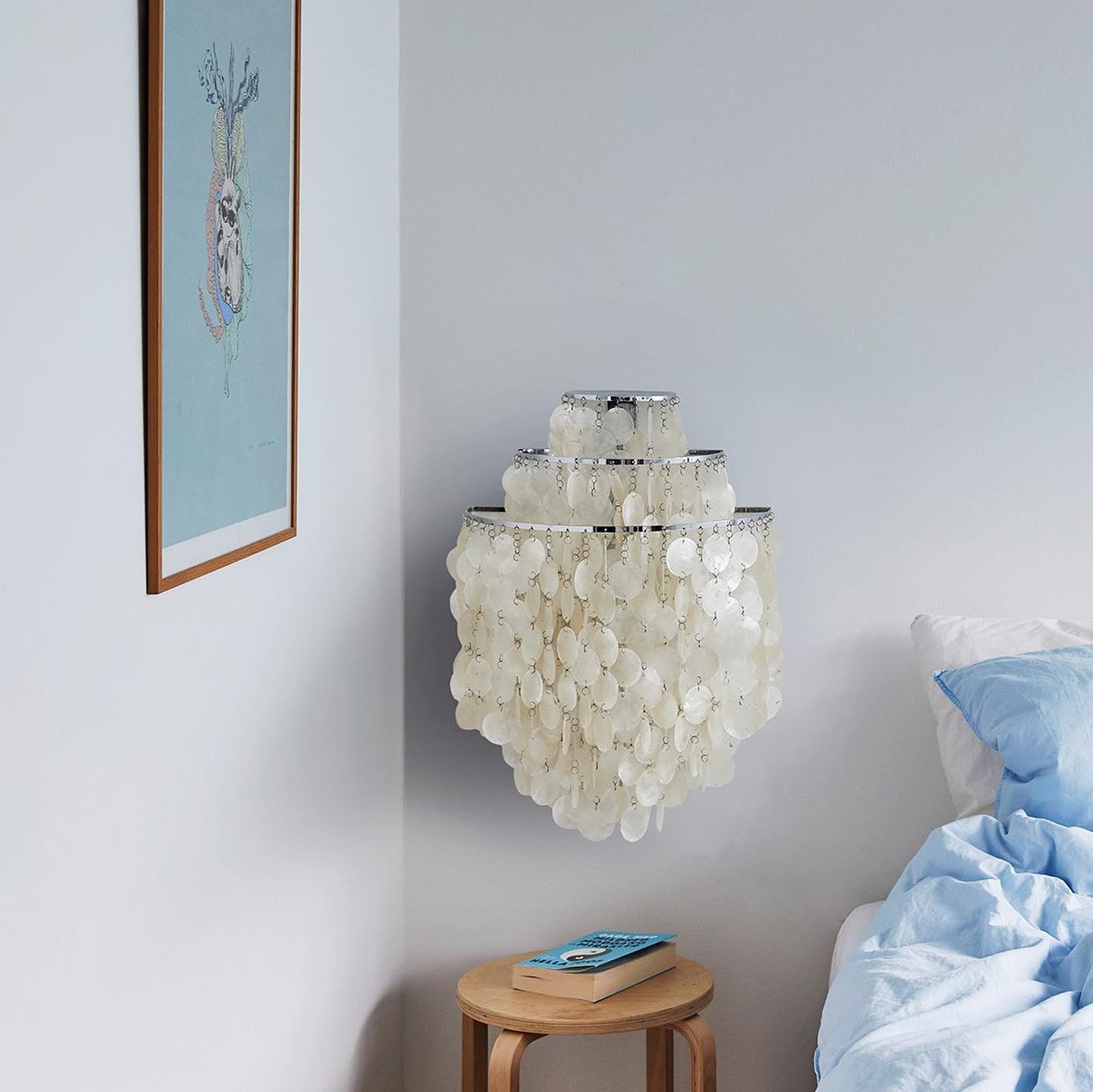 Round Shell Bedside lamp Table Lamp