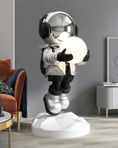 Fantasy Astronaut Built-in Battery Tall Lamp Floor Light