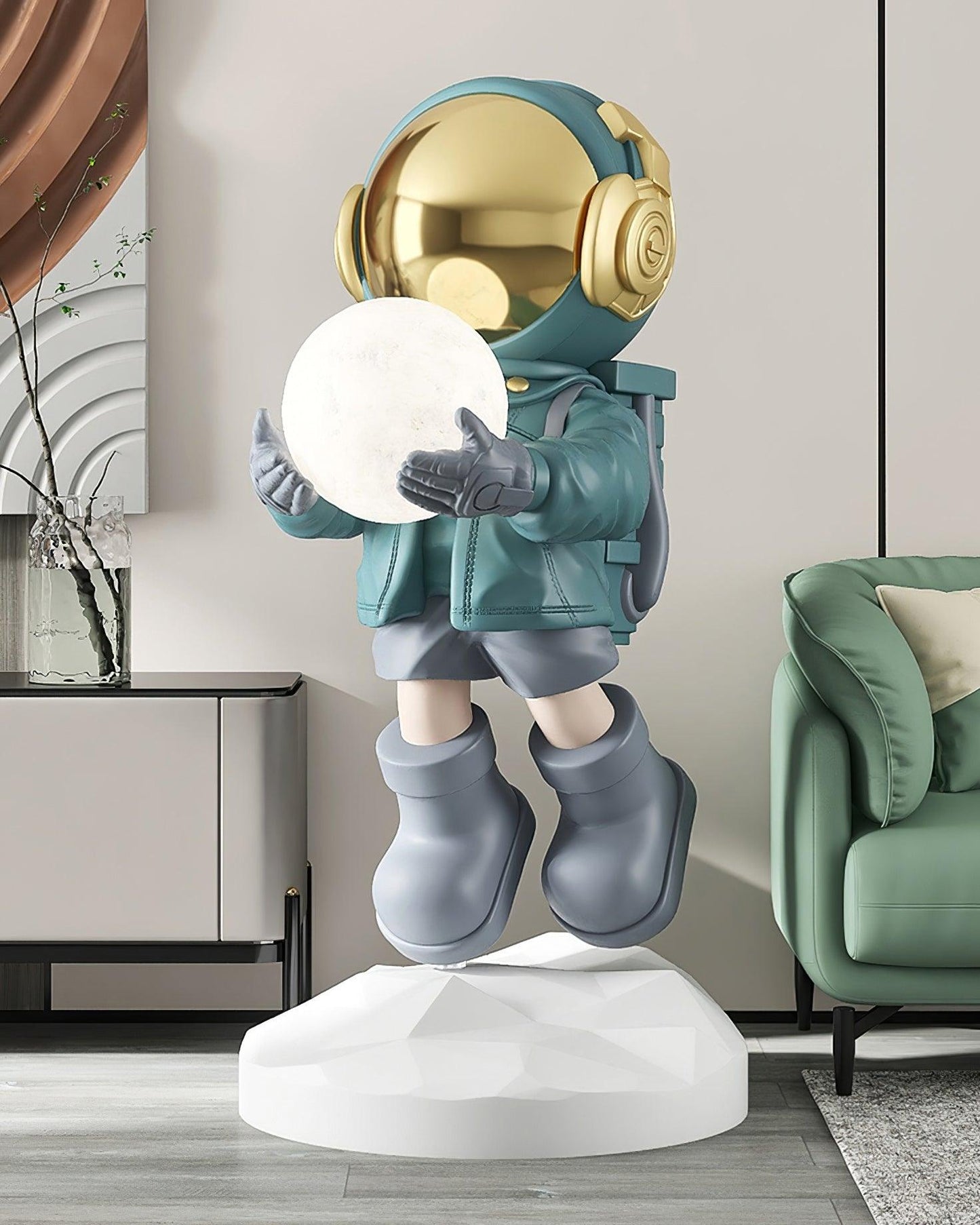 Fantasy Astronaut Built-in Battery Tall Lamp Floor Light