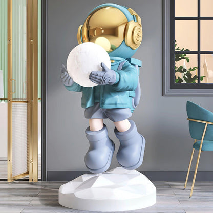 Fantasy Astronaut Built-in Battery Tall Lamp Floor Light