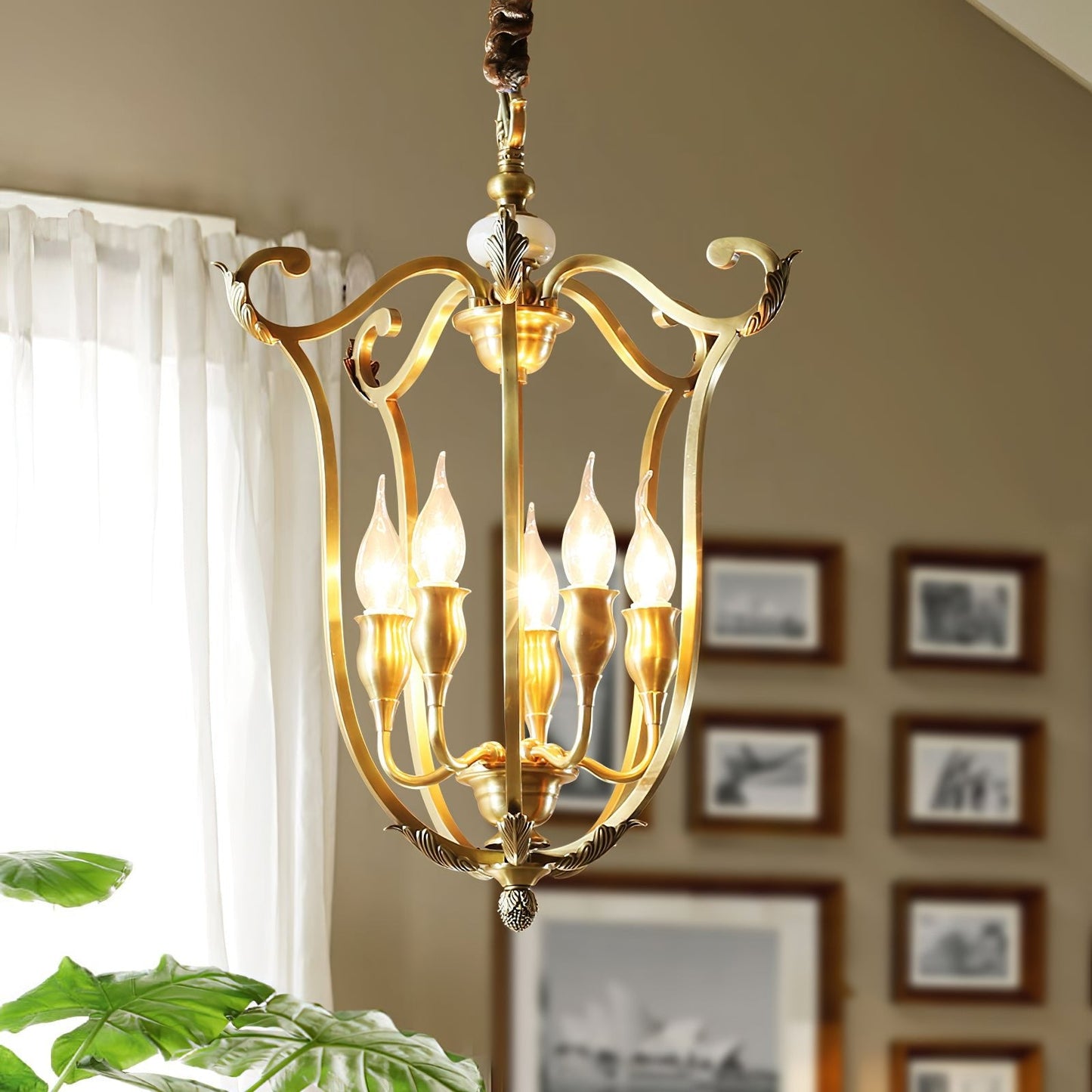 Farmhouse Lantern Pendant light Chandelier