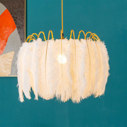 Feather Drop light Pendant Lamp