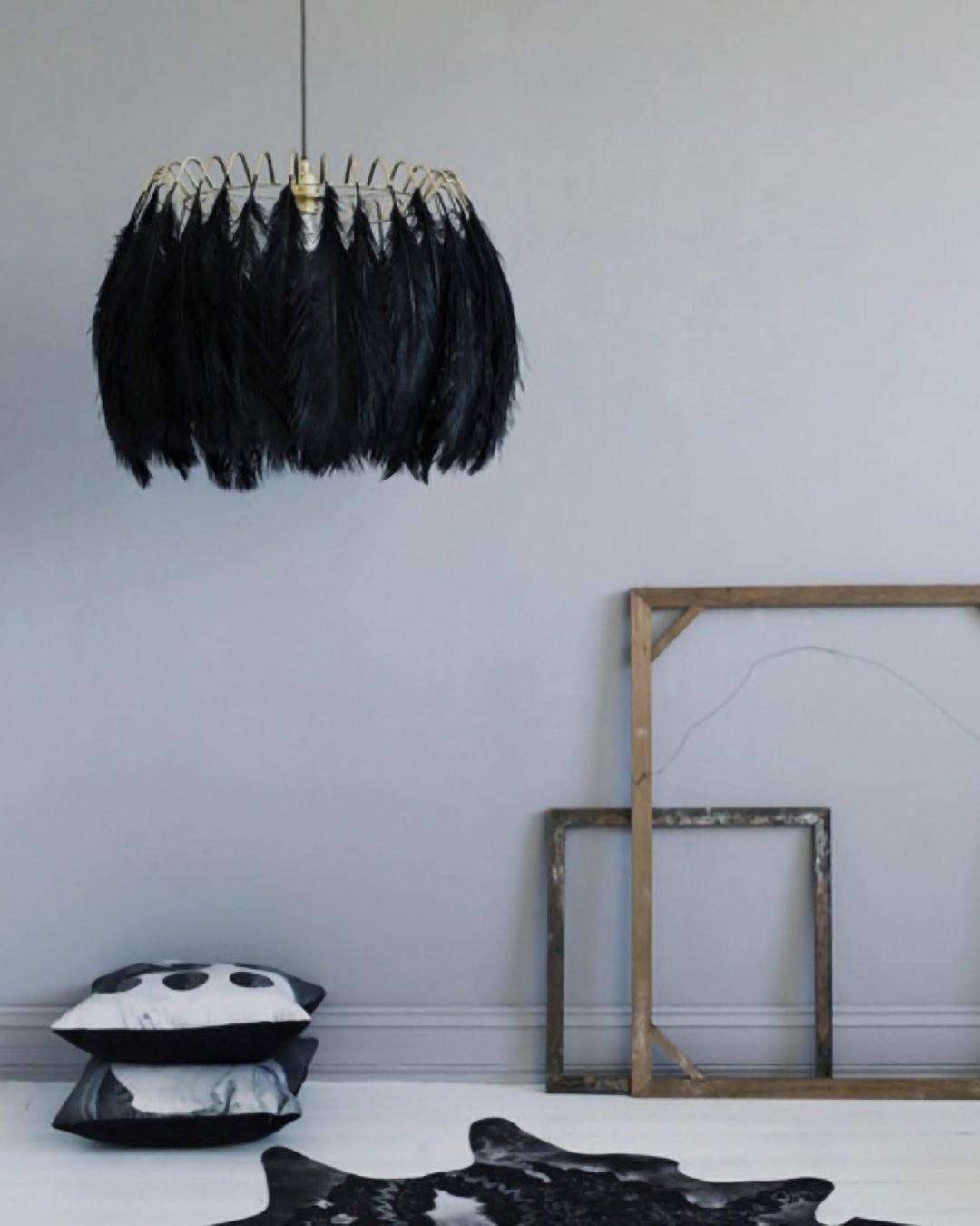 Feather Drop light Pendant Lamp