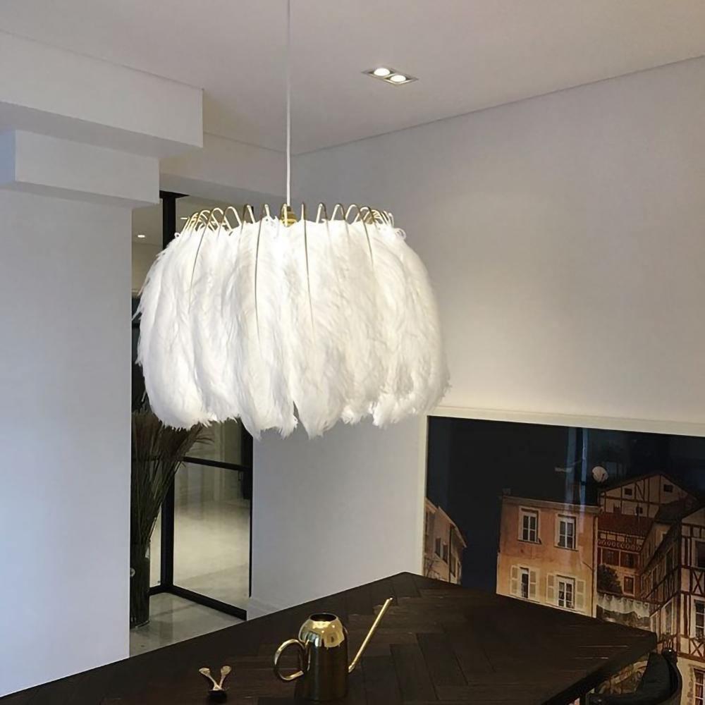 Feather Drop light Pendant Lamp