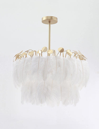 Feather Drop light Pendant Lamp