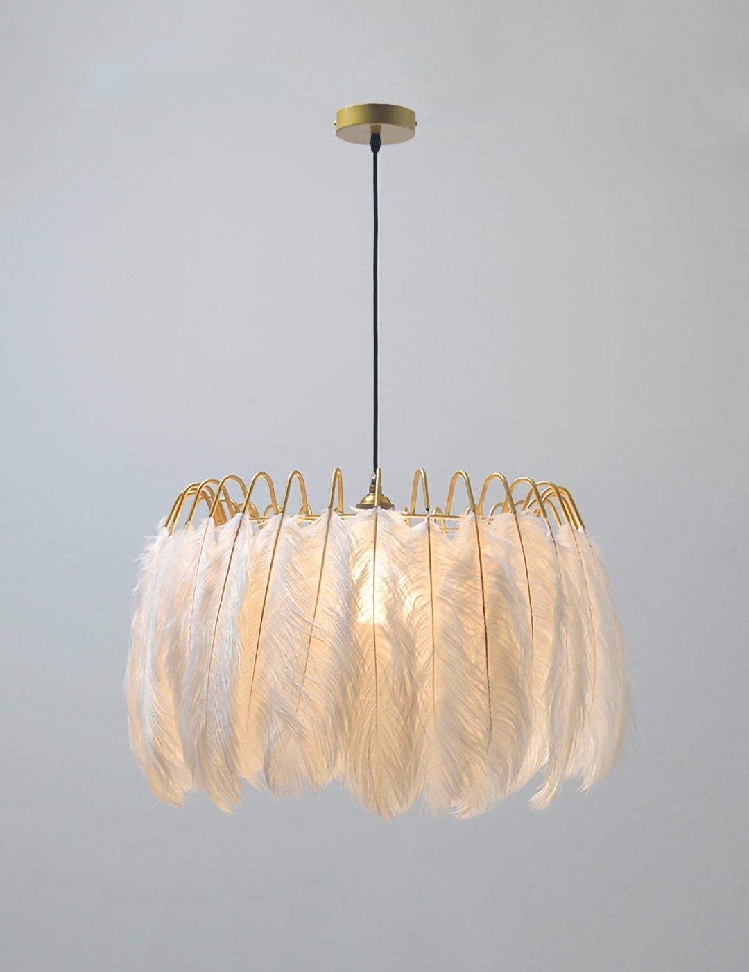 Feather Drop light Pendant Lamp