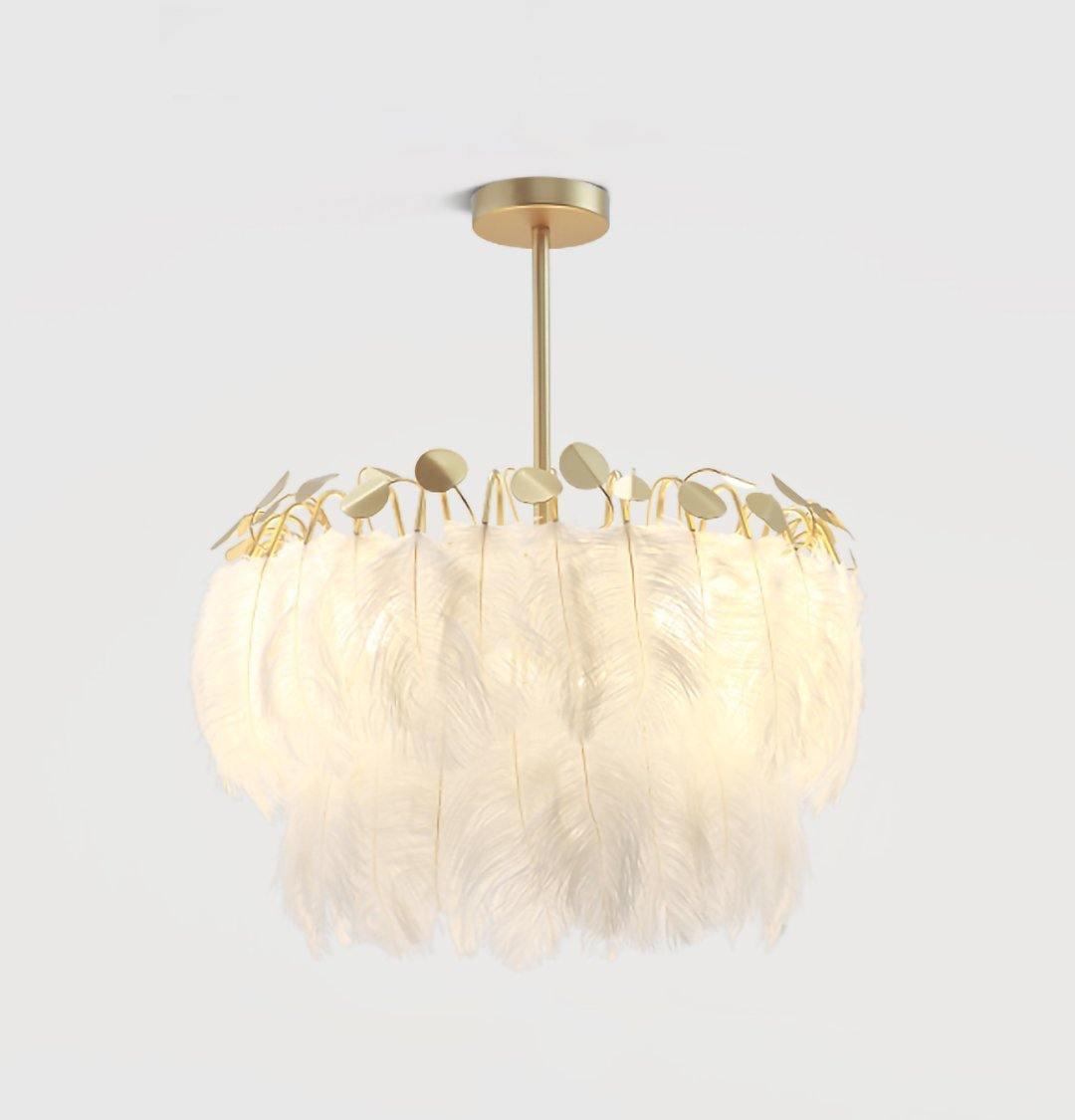 Feather Drop light Pendant Lamp