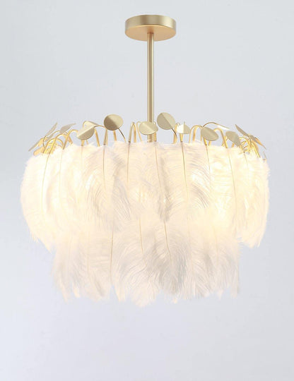 Feather Drop light Pendant Lamp