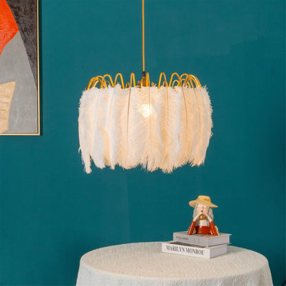 Feather Drop light Pendant Lamp