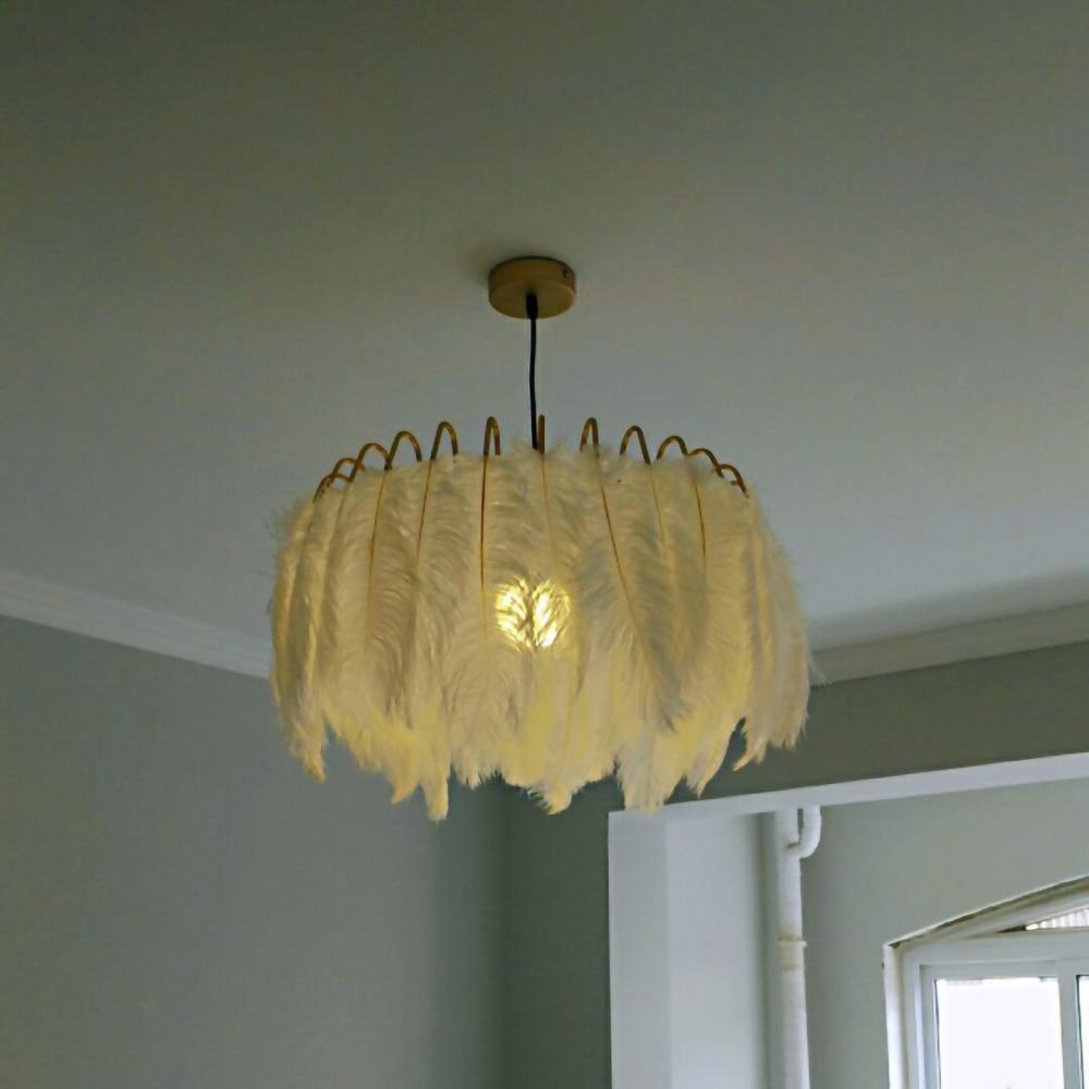 Feather Drop light Pendant Lamp